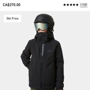 Helly Hansen Junior Alpha Ski Jacket